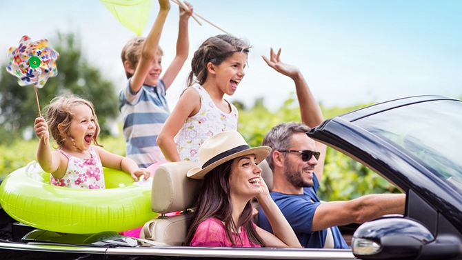 Mis au point sur les moyens de transport pour un voyage en famille